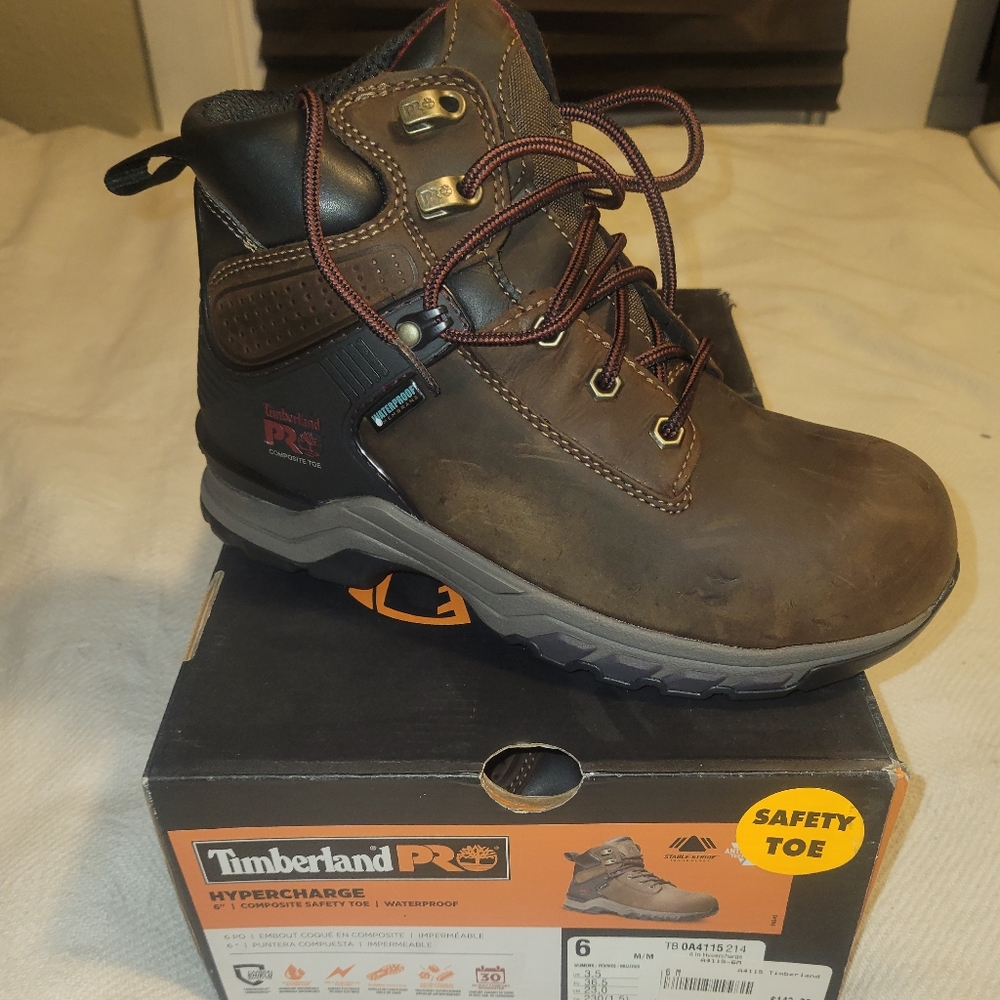 Timberland work boots size 7